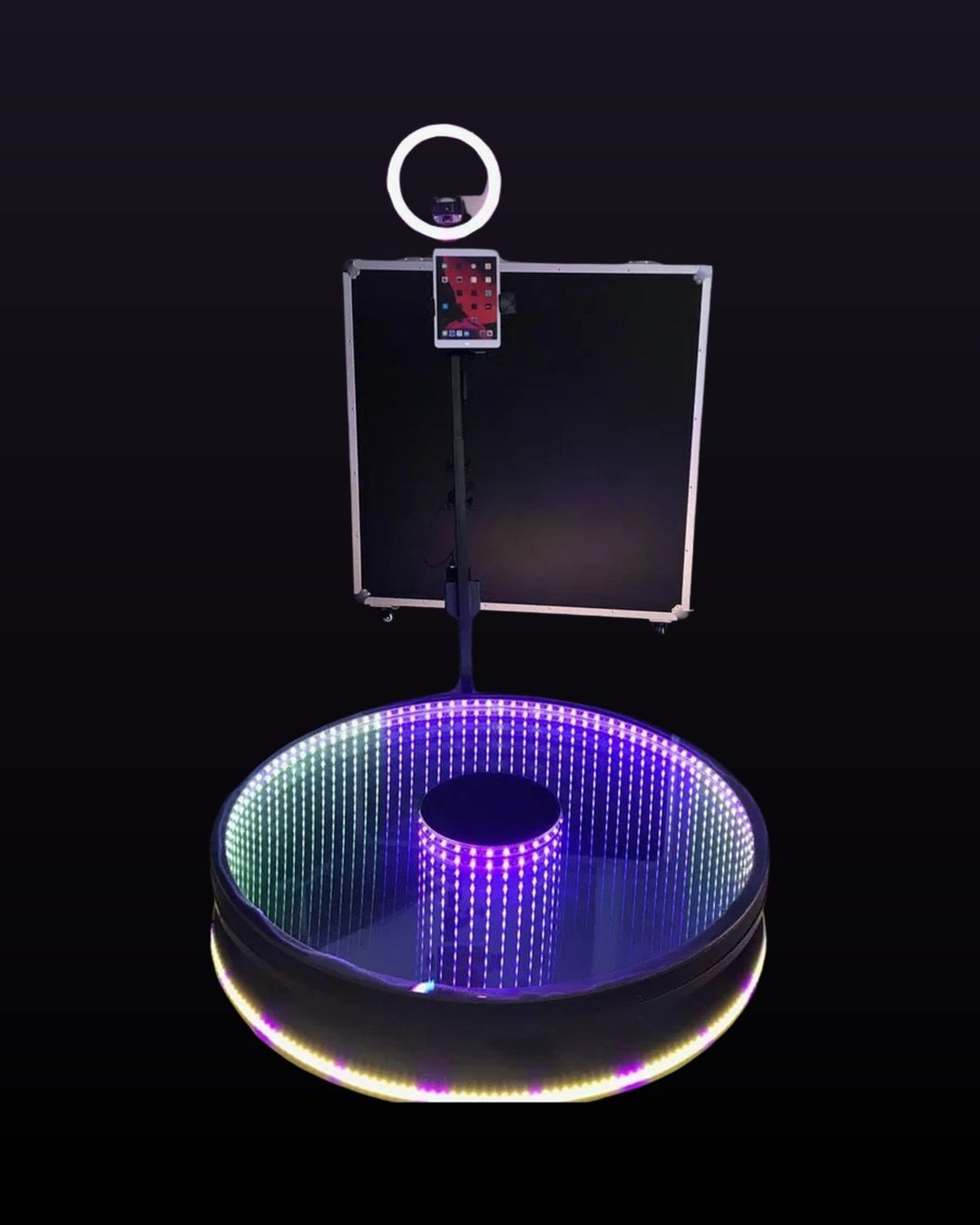 Le plateau Vidéo 360 My Events Box, disque lumineux à LED